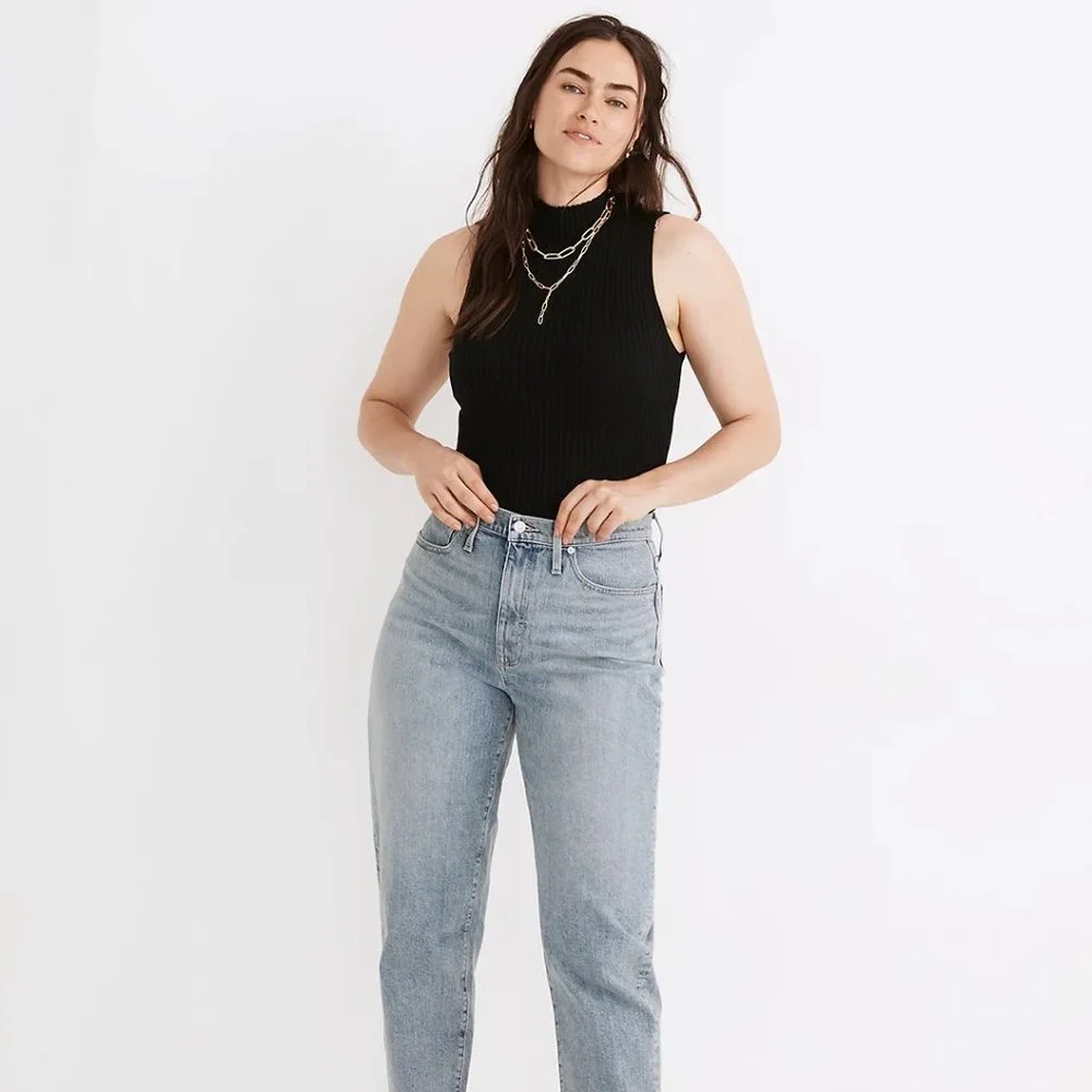NWOT Madewell Balloon Jeans Size 28 Littlefield Wash - Picture 3 of 7